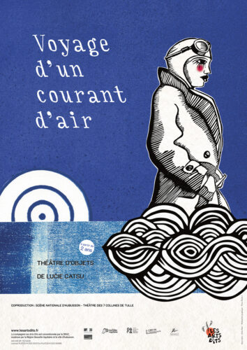 Voyage d'un courant d'air - Illustration © Erila Raïo